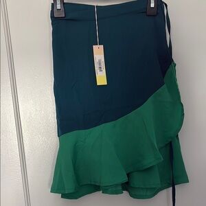 Summersalt Blue Mini Wrap Coverup